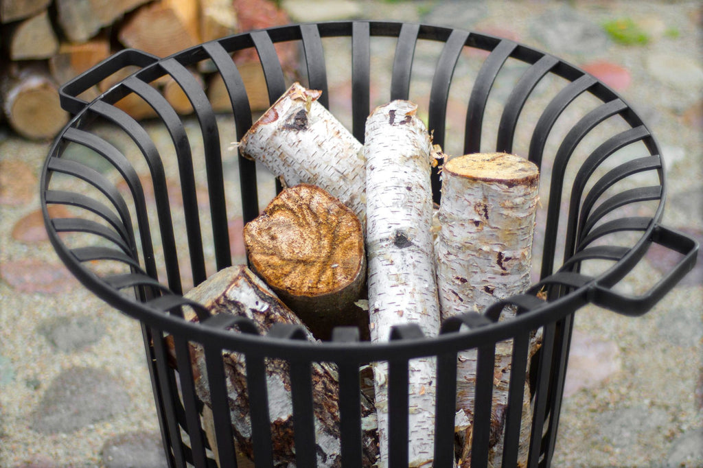 VERONA tulikori musta teräs, 60 x 52 cm