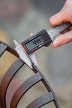 VERONA tulikori musta teräs, 60 x 52 cm