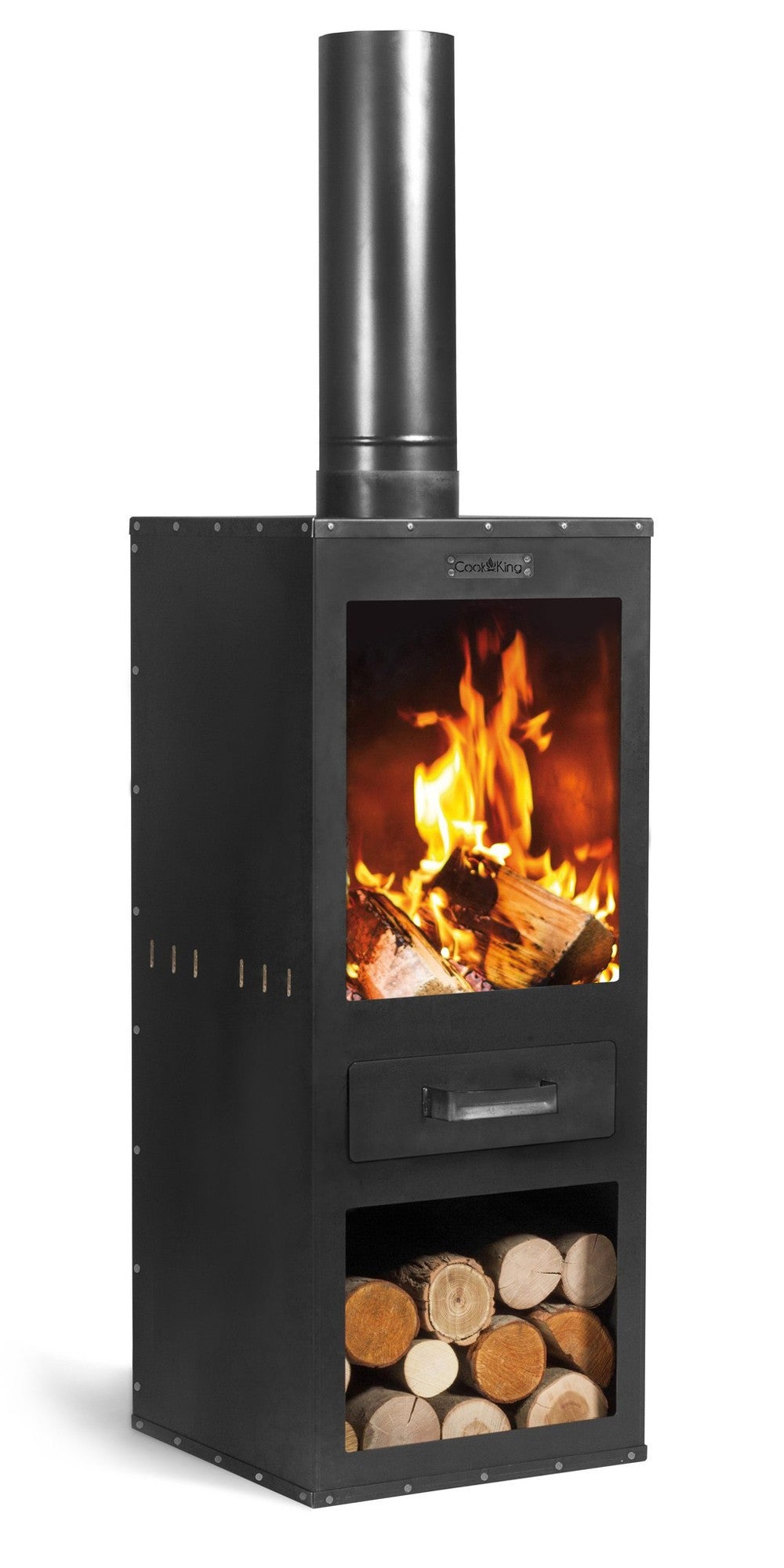 ROSA ulkotakka, musta 150 x 40 cm