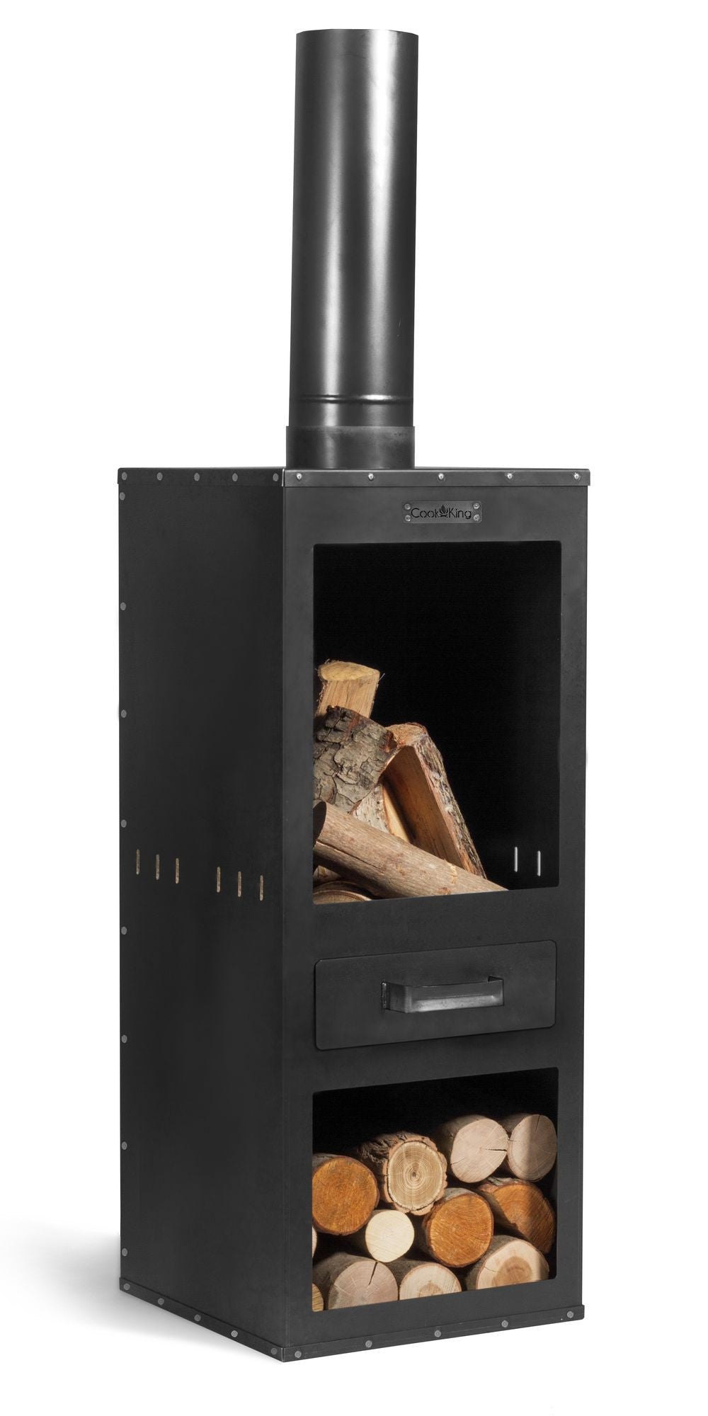 ROSA ulkotakka, musta 150 x 40 cm