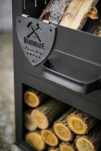 ROSA ulkotakka, musta 150 x 40 cm