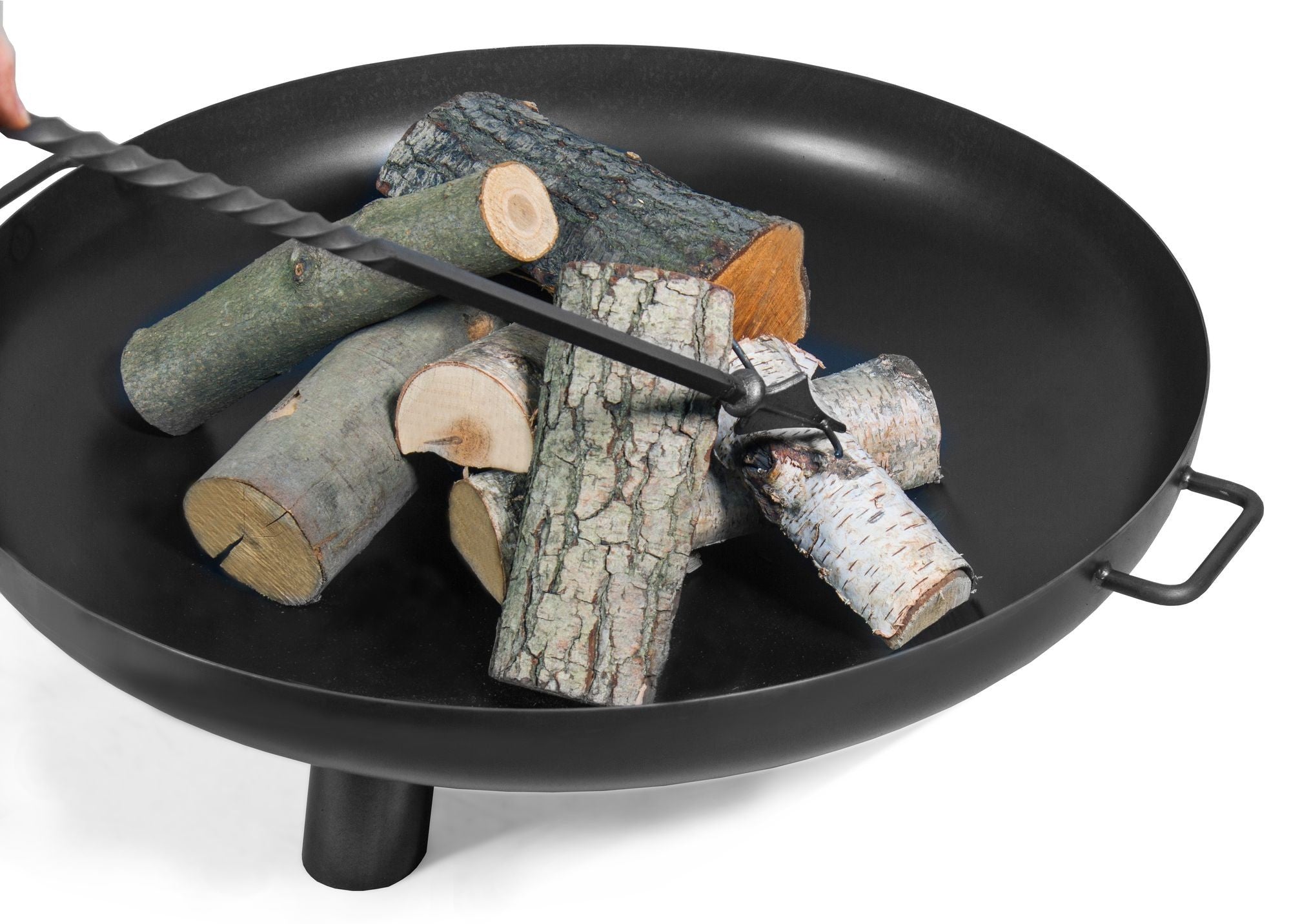 Hiilihanko ulkotulisijaan, teräs