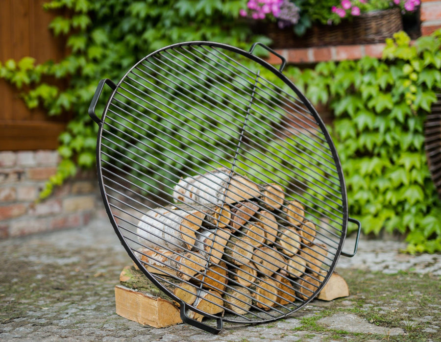 Rund grillrist, stål, 3 olika storlekar