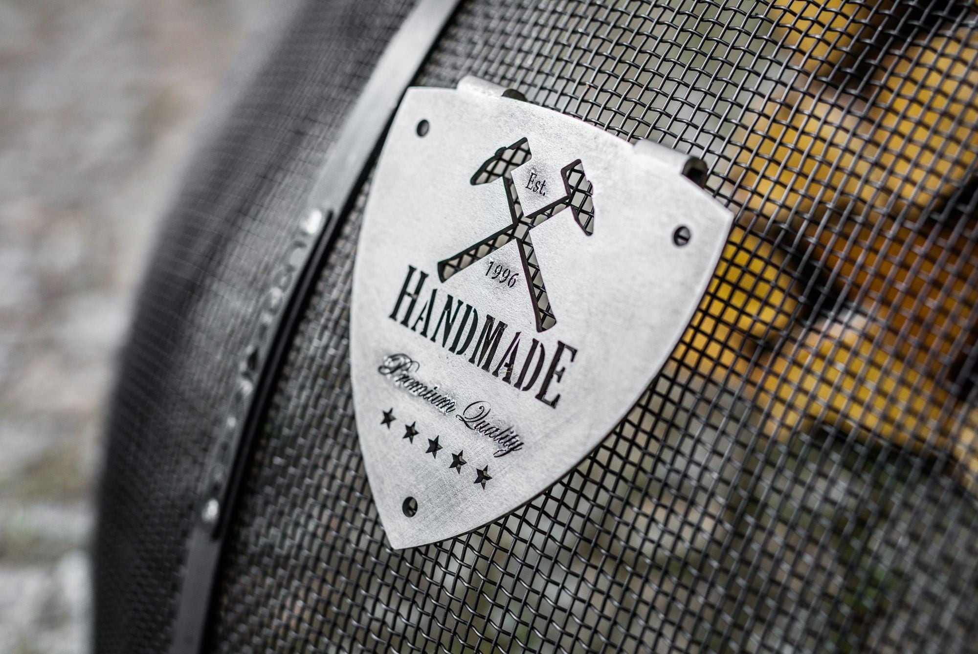 Ulkotulisijan kipinäsuoja, 3 eri kokoa