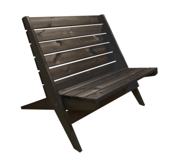 Trädgårdsstol Tupla-Granny 2.0 Pine Black
