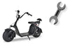 Frambromsmodell: Elektrisk sparkbräda 1000W FAT 2022