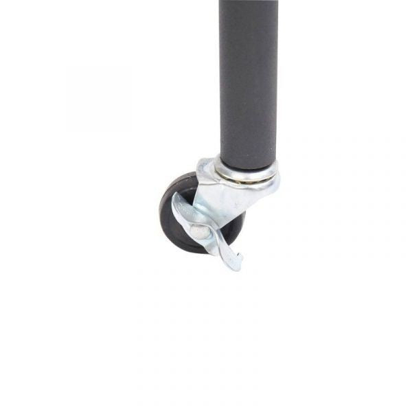 Metallinen vaaterekki pyörillä, max.140 kg – moderni ja tukeva vaateteline kotiin ja liikkeeseen