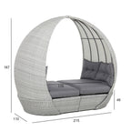 Aurinkovuode ASCOT, Harmaa