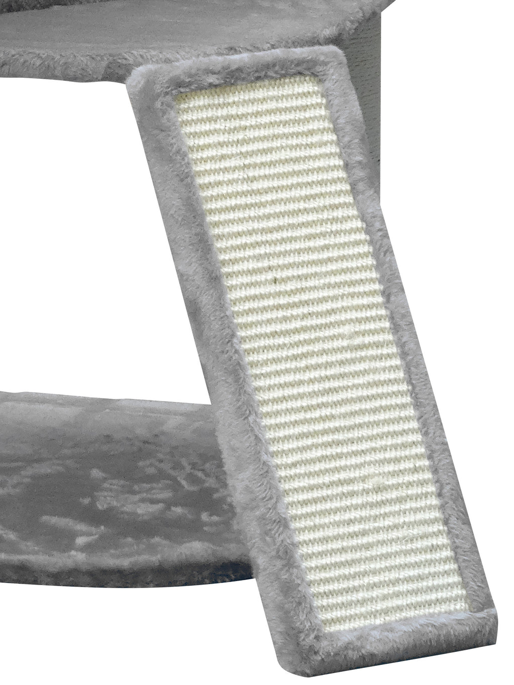 POHJOLAN LEMMIKKITARVIKE Kissan kiipeily-/raapimispuu 106 cm, Vaalean Harmaa