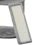 POHJOLAN LEMMIKKITARVIKE Kissan kiipeily-/raapimispuu 106 cm, Vaalean Harmaa