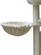 POHJOLAN LEMMIKKITARVIKE Kissan kiipeily-/raapimispuu 106cm, Beige