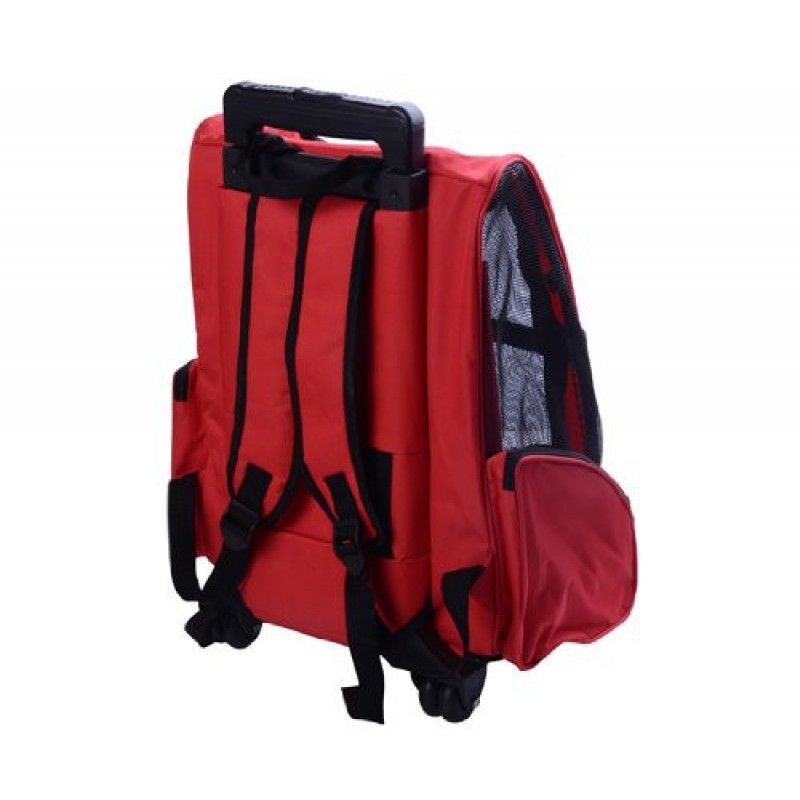 Koiran 2 in 1 kuljetuskassi (punainen)