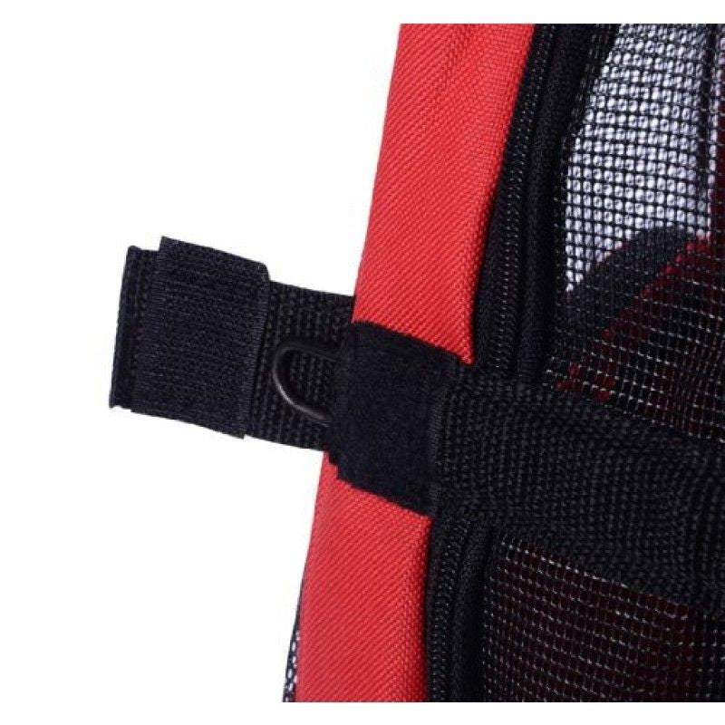 Koiran 2 in 1 kuljetuskassi (punainen)