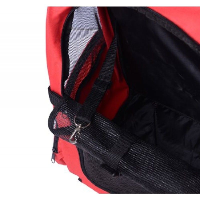 Koiran 2 in 1 kuljetuskassi (punainen)