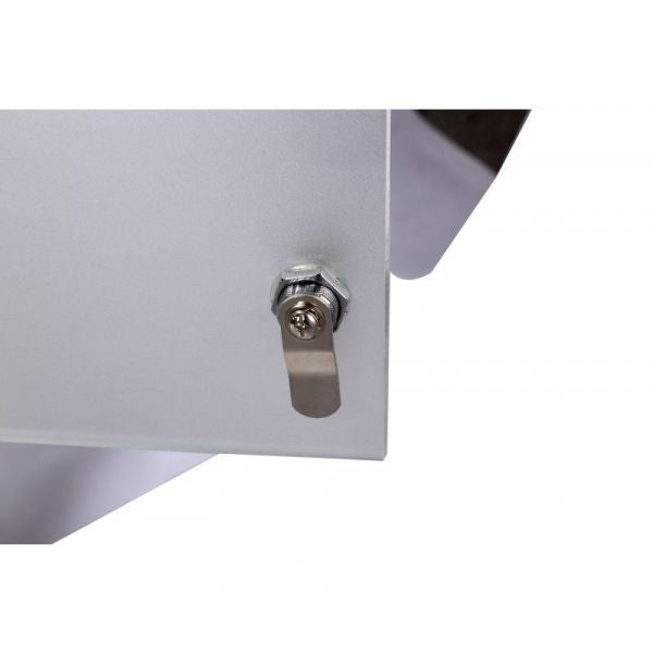 Lääkekaappi ruostumattomasta teräksestä 3-tasoa