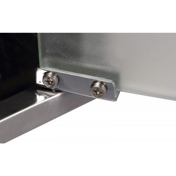 Lääkekaappi ruostumattomasta teräksestä 3-tasoa