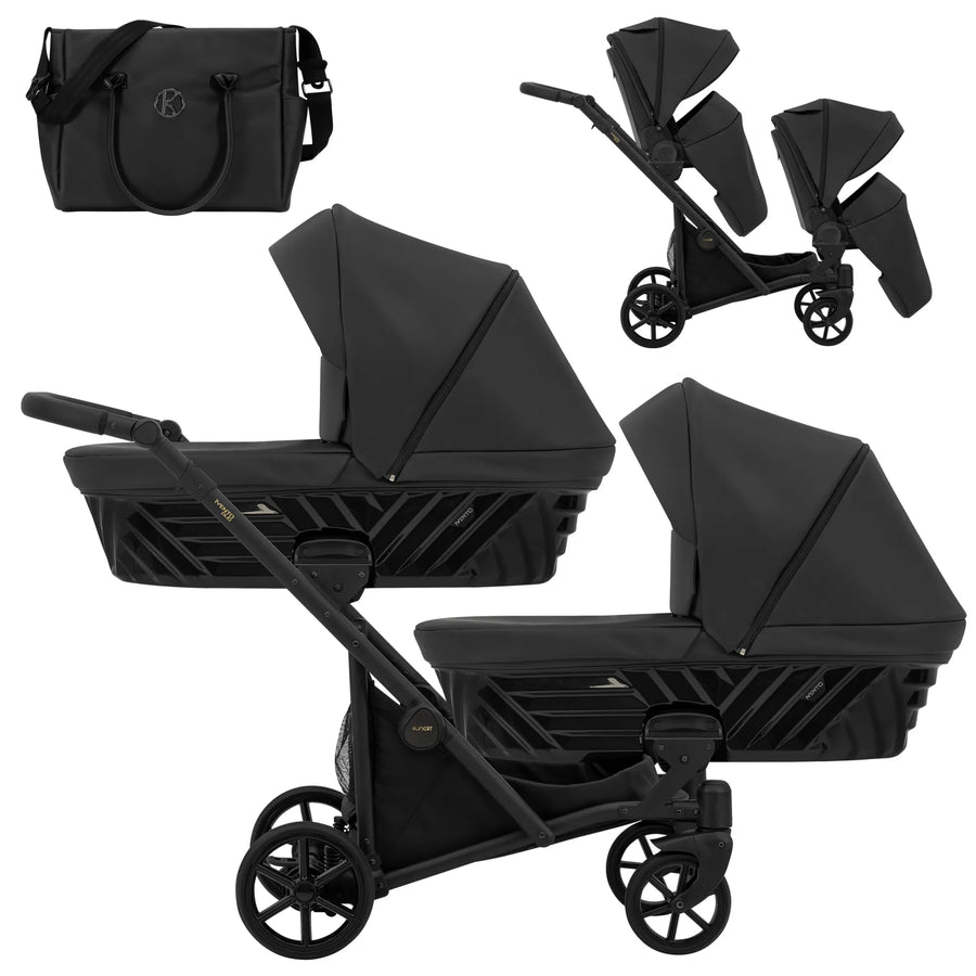 Kunert Ivento Duo 2-in-1 sisarusvaunut, useita värejä