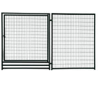POHJOLAN LEMMIKKITARVIKE Koiratarha / Koira-Aitaus Elementti 3 x 3 x 1,82m / 9m2 Musta