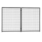 POHJOLAN LEMMIKKITARVIKE Koiratarha / Koira-Aitaus Elementti 3 x 3 x 1,82m / 9m2 Musta