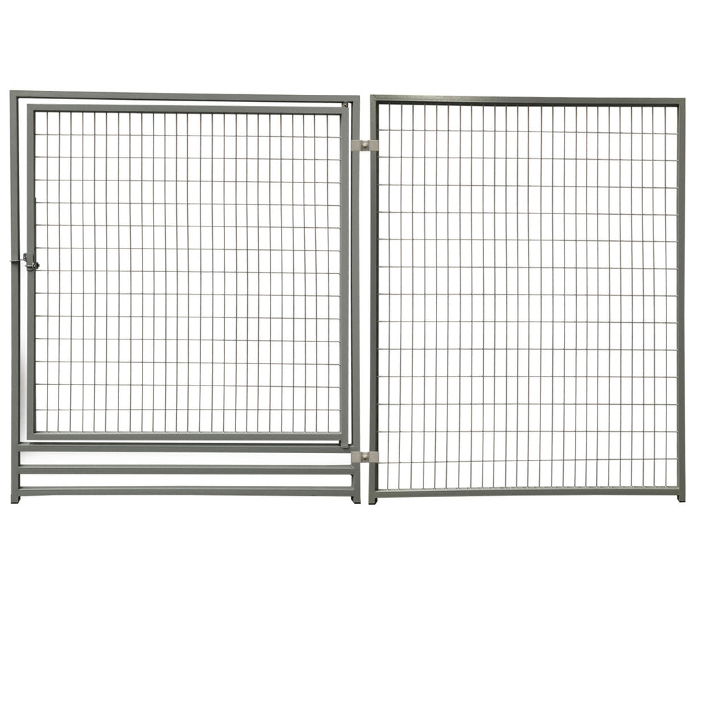 POHJOLAN LEMMIKKITARVIKE Koiratarha / Koira-Aitaus Elementti 3 x 3 x 1,82m / 9m2 Harmaa