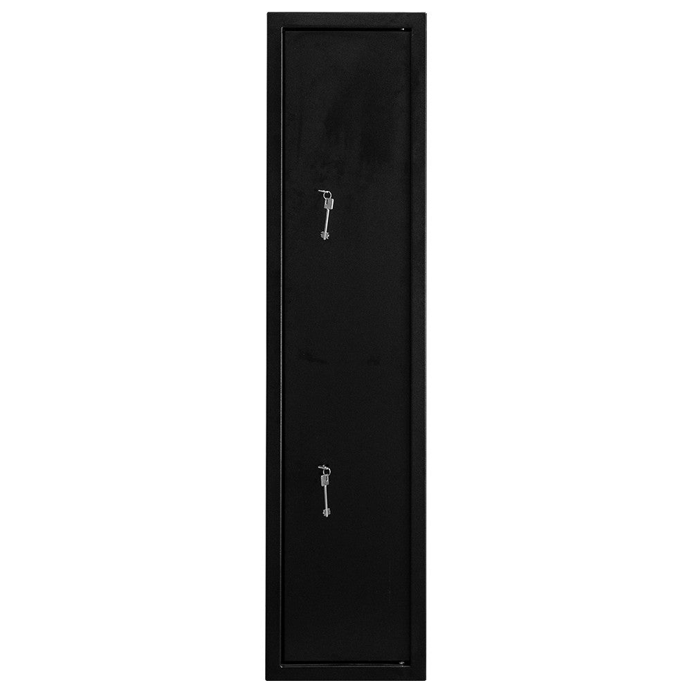 POHJOLAN URHEILUTARVIKE Asekaappi 5 Aseelle 145x35x25cm, Musta