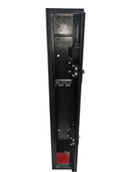 POHJOLAN URHEILUTARVIKE Asekaappi 3 Aseelle 145x24.5x20.5cm, Musta