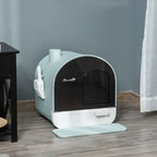 Kissan hiekkalaatikko, vihreä