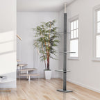 Kissankiipeilypuu 43 x 27 x 228-260 cm (harmaa)