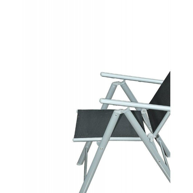 7-osainen alumiininen puutarhakalusteryhmä