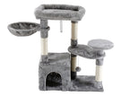 POHJOLAN LEMMIKKITARVIKE Kissan kiipeily-/raapimispuu 83 cm, vaalean harmaa