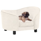 Koiran sohva 69x49x40 cm plyysi, 4 eri väriä