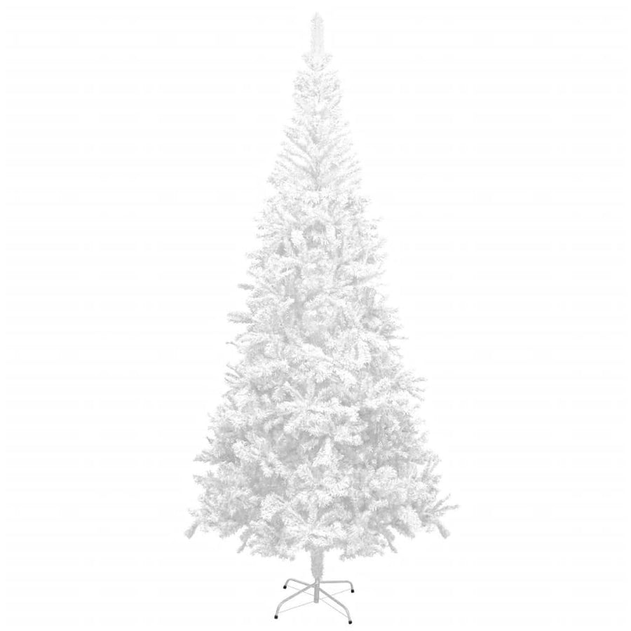 Konstgjord julgran L 240 cm Vit