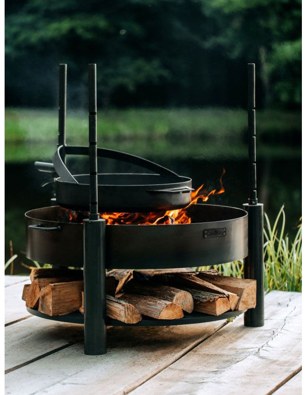 MONTANA X ulkotulisija musta teräs