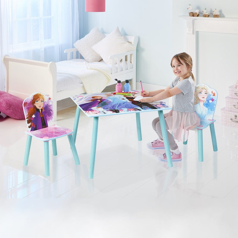 Disney Frozen Barnbord + 2 stolar