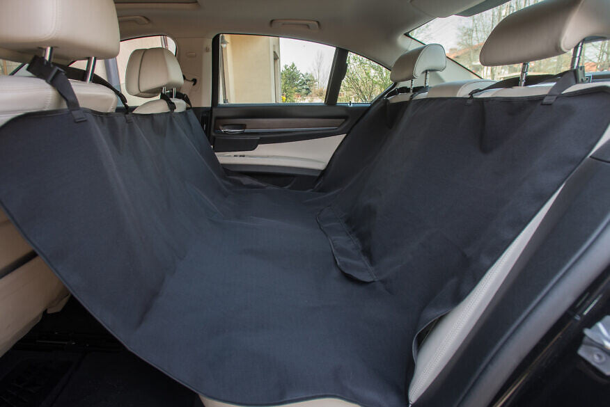 Amiplay auton takapenkinsuoja "riippumatto"/tavaratilansuoja 150x150cm musta