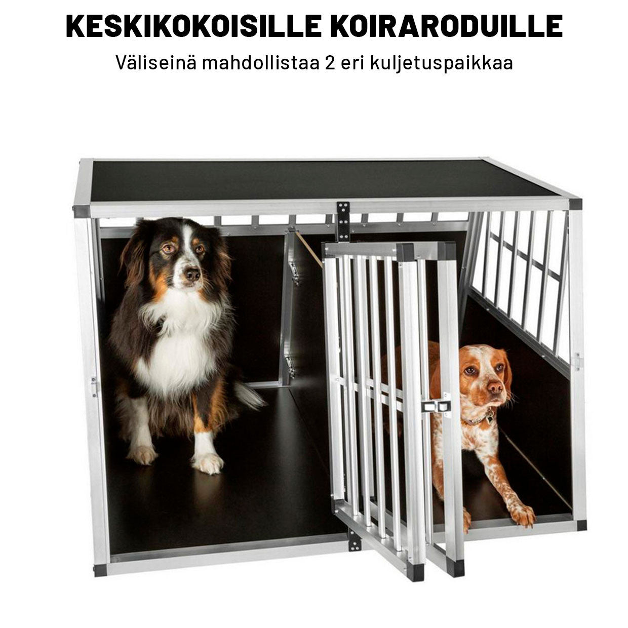 OUTLET! POHJOLAN LEMMIKKITARVIKE Koiran Kuljetushäkki Autoon Alu XL, LUE KUVAUS!