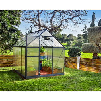 Palram – Canopia | MYTHOS Kasvihuone 4,6m2, Harmaa