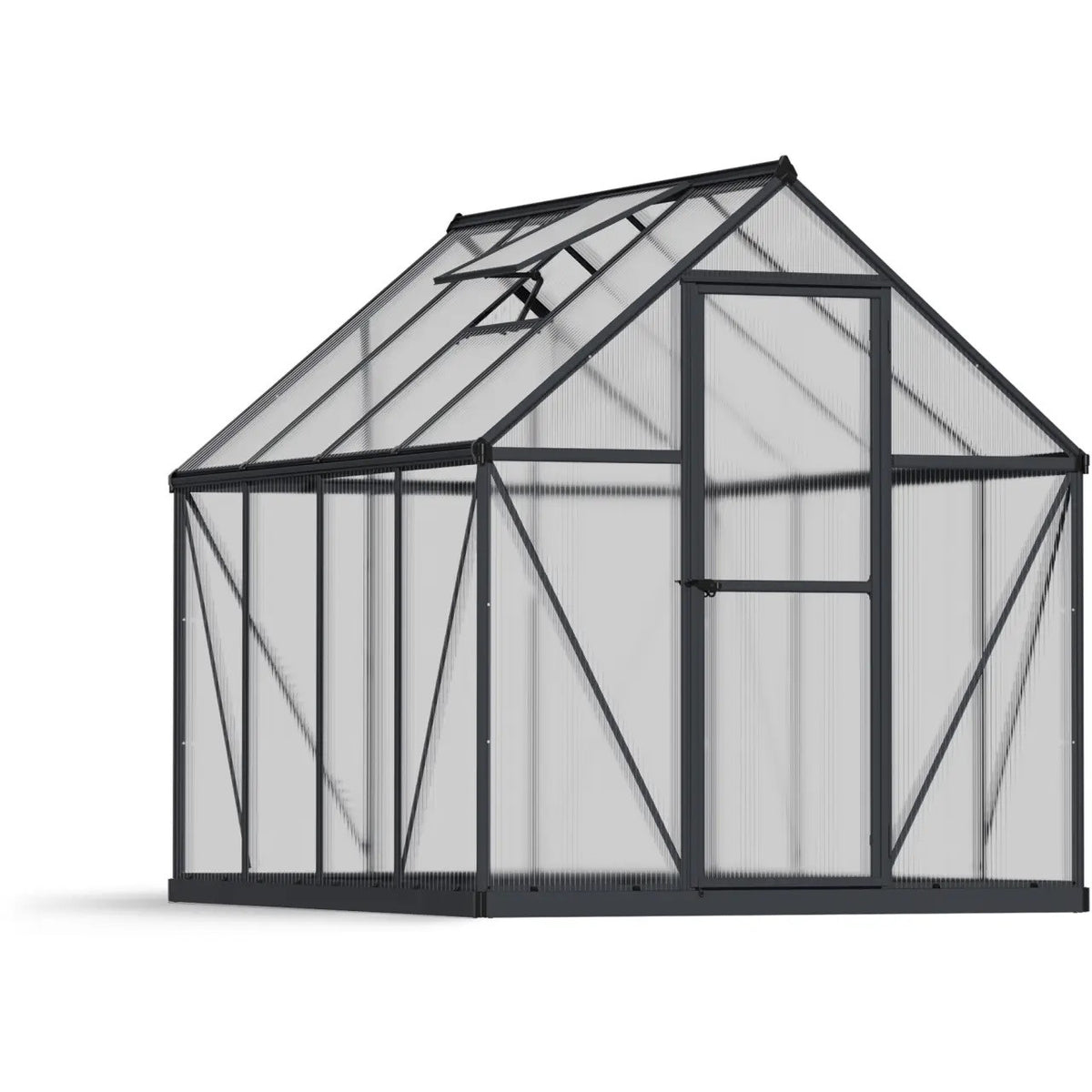 Palram – Canopia | MYTHOS Kasvihuone 4,6m2, Harmaa