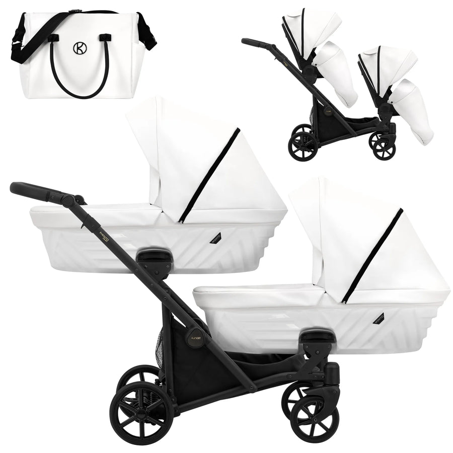 Kunert Ivento Duo 2-in-1 sisarusvaunut, useita värejä