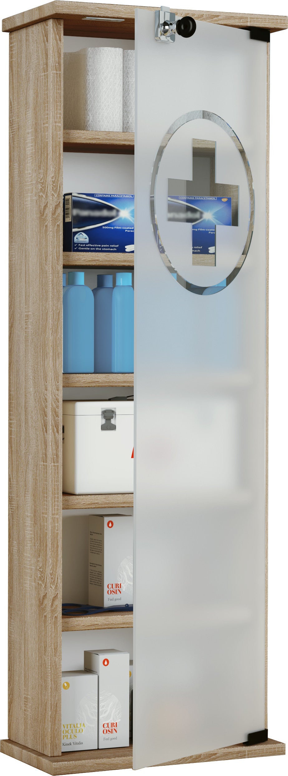 Lääkekaappi Omal XXL, Tammi