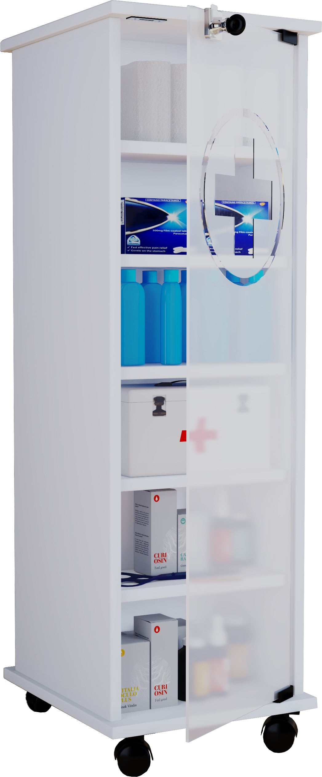 Lääkekaappi Nilasu, Valkoinen