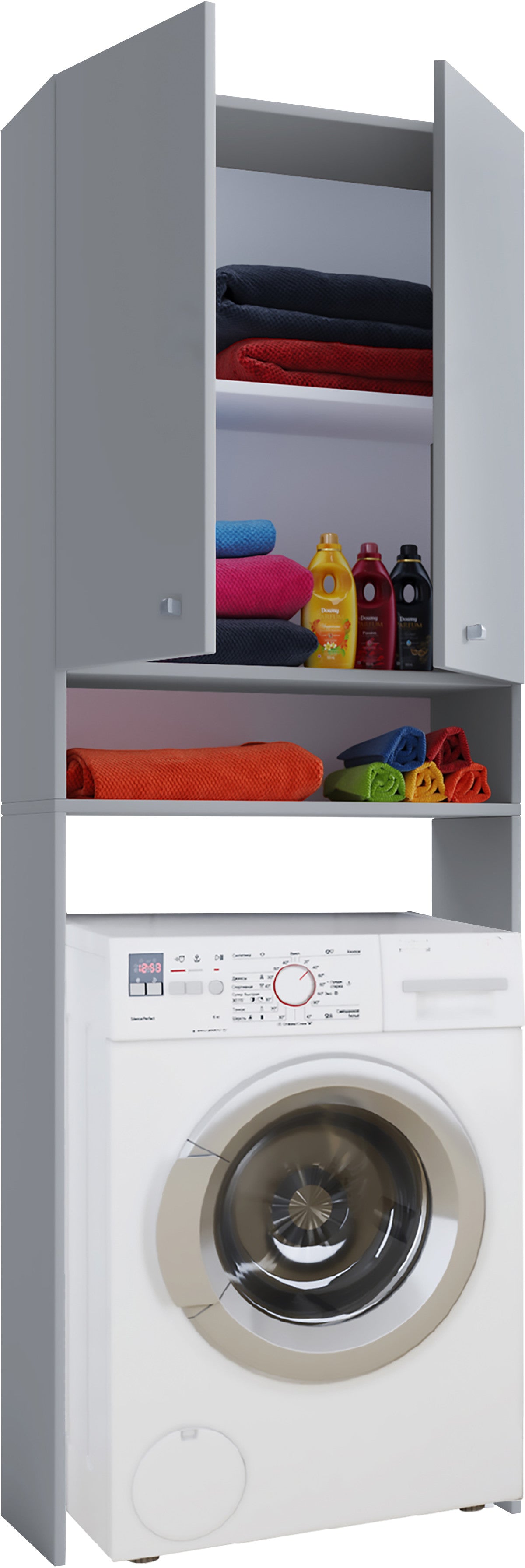 Pesukonekaappi Lona, Harmaa