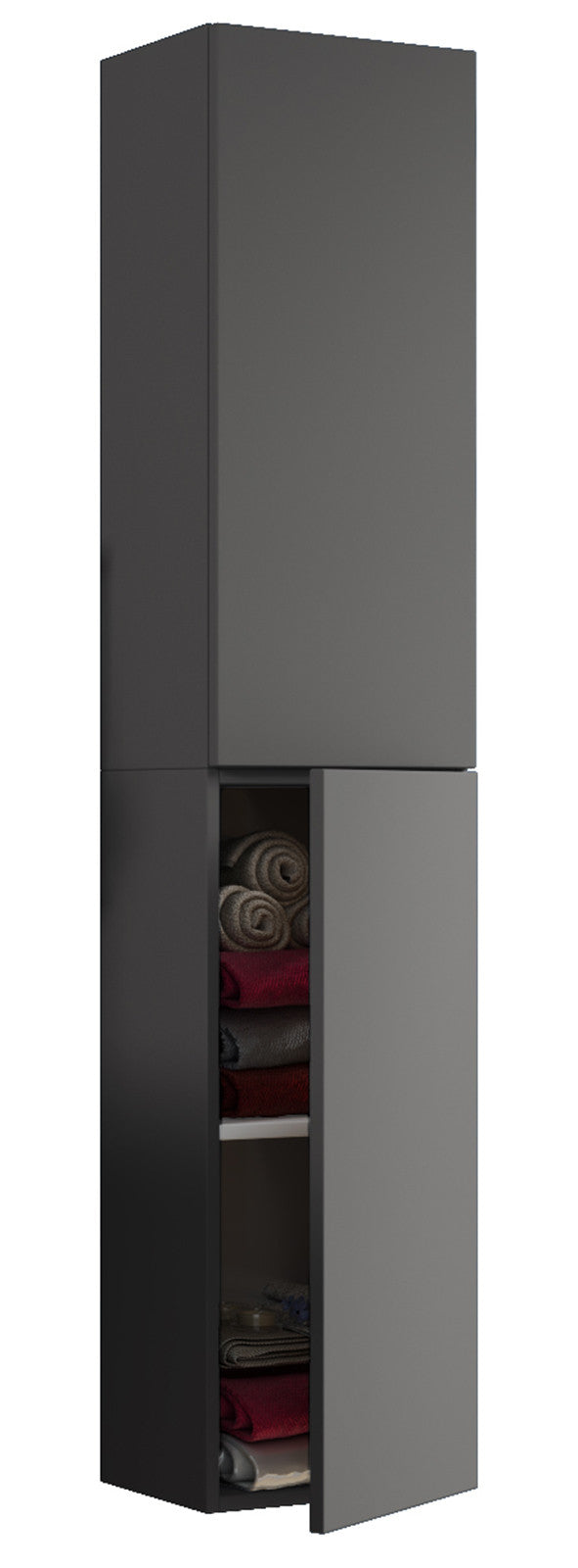 Korkea säilytyskaappi VCB 11, Antrasiitti