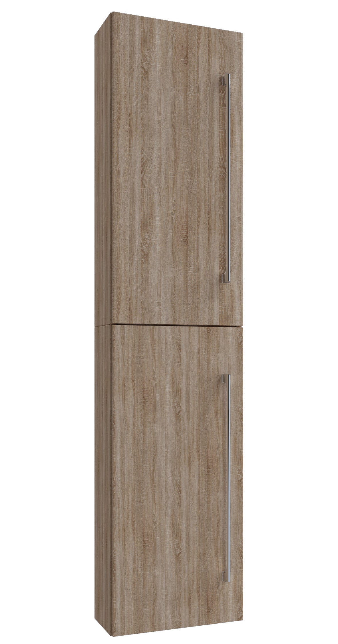 Korkea säilytyskaappi isolla ovella VCB 6, Tammi