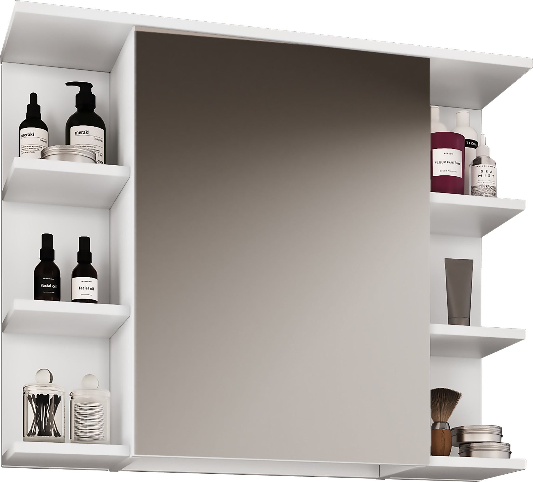 Peilikaappi Zalo, Valkoinen