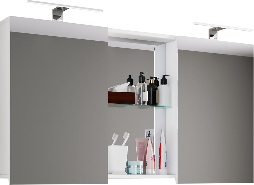 Peilikaappi Budasi, Valkoinen