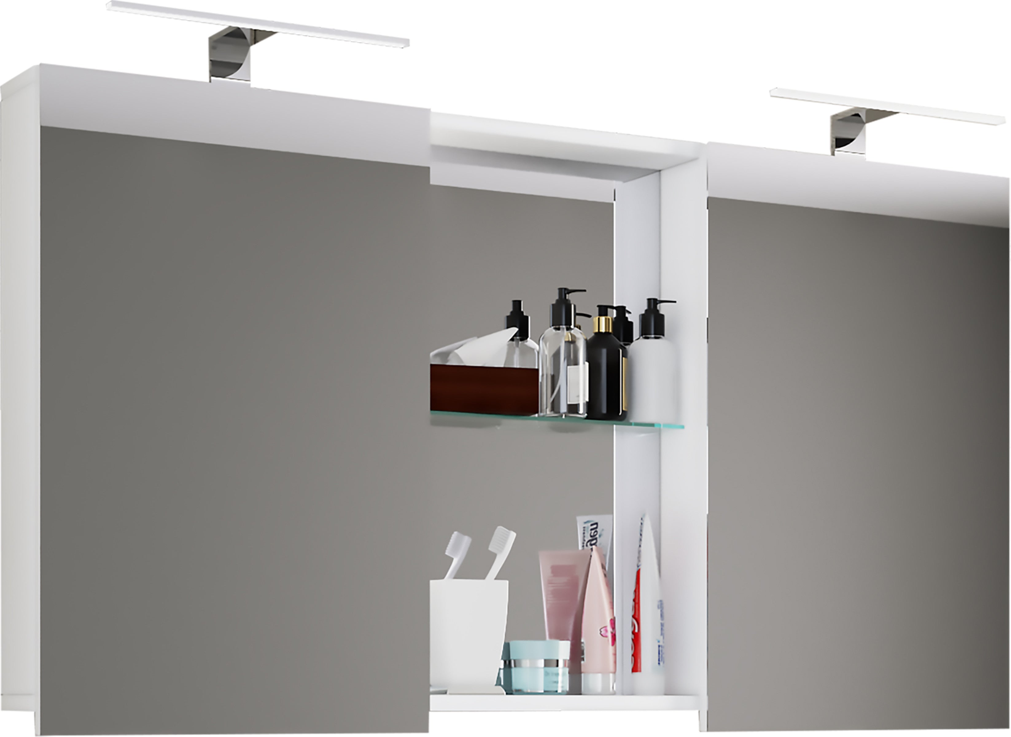 Peilikaappi Budasi, Valkoinen