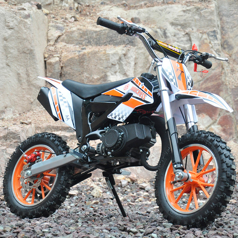 Barnminicross 49cc – för avgränsat område, orange