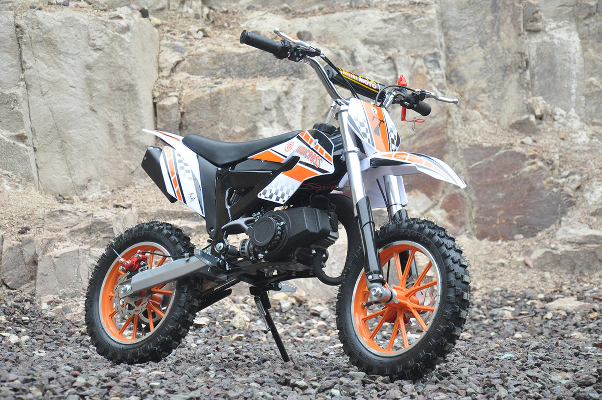 Barnminicross 49cc – för avgränsat område, orange