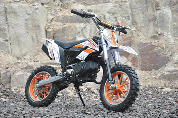 Barnminicross 49cc – för avgränsat område, orange